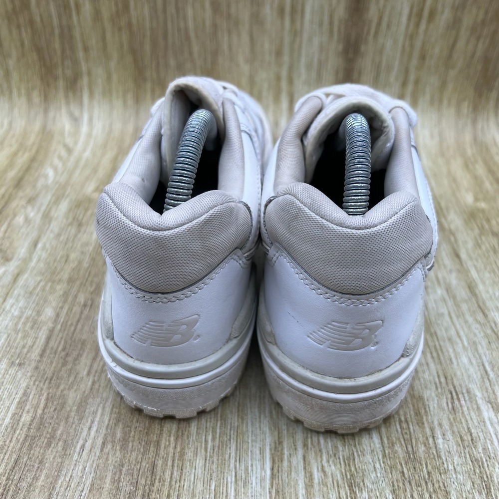 New Balance 550 Women's Size 9.5 White Shoes Sneakers Leather Low Top Bbw550ws View 4